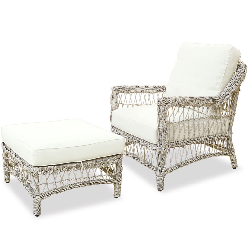 Sessel mit Hocker - Canillo
